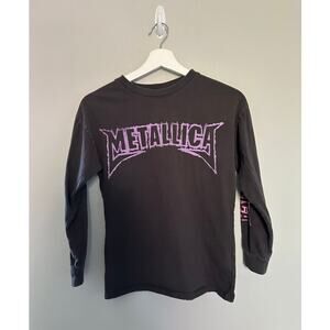 Kids Metallica Long Sleeve Top size 9-10